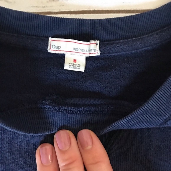 GAP Blue Sweater Size M - Picture 3 of 6